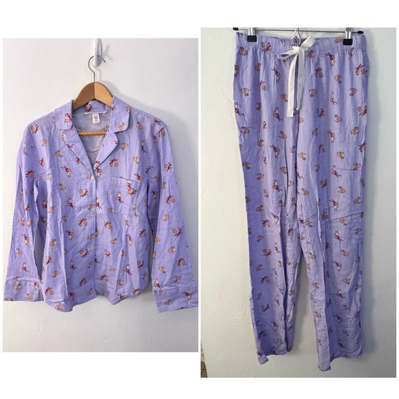 Victoria's Secret Other - NWT Victoria’s Secret Lavender Dreamer Fox Pajama set Size XS